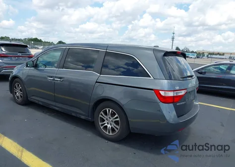 2012 Honda Odyssey Ex-L from USA, damaged, VIN 5FNRL5H69CB060174